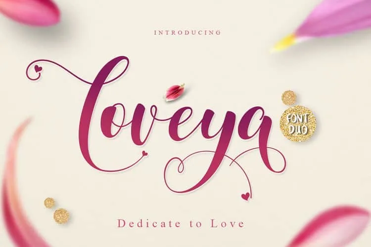 Loveya font