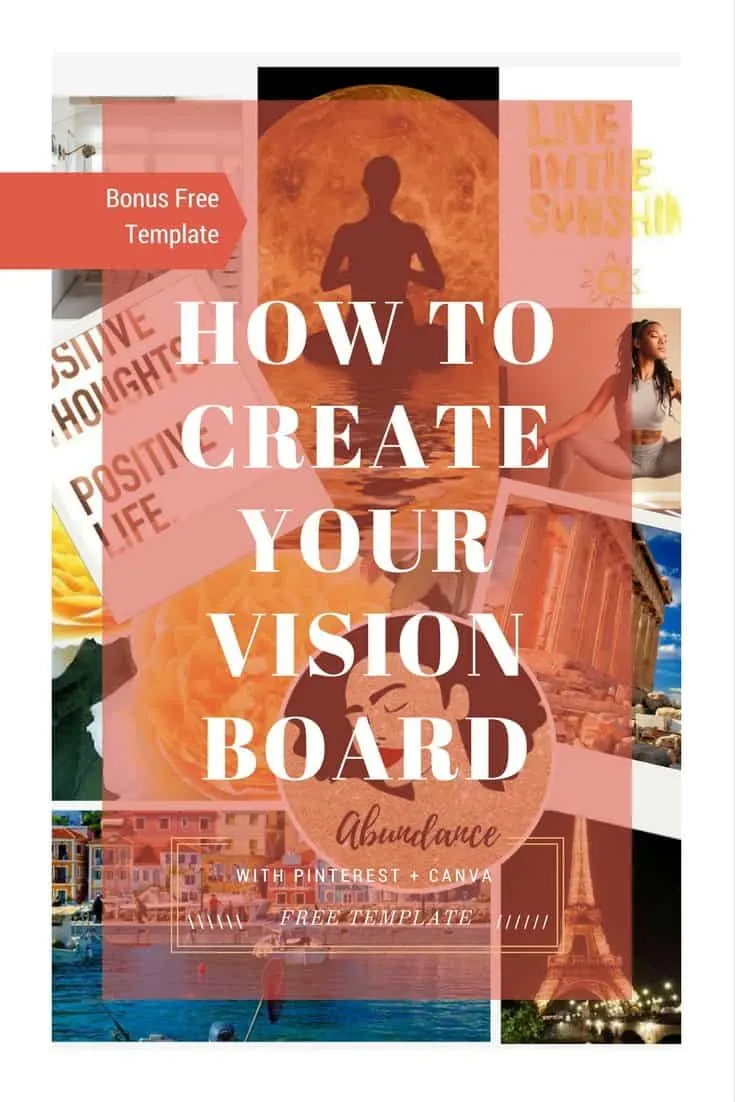 How to Create Your Vision Board Getting your goals out of your head and making them work.#paperflodesign #visionboard