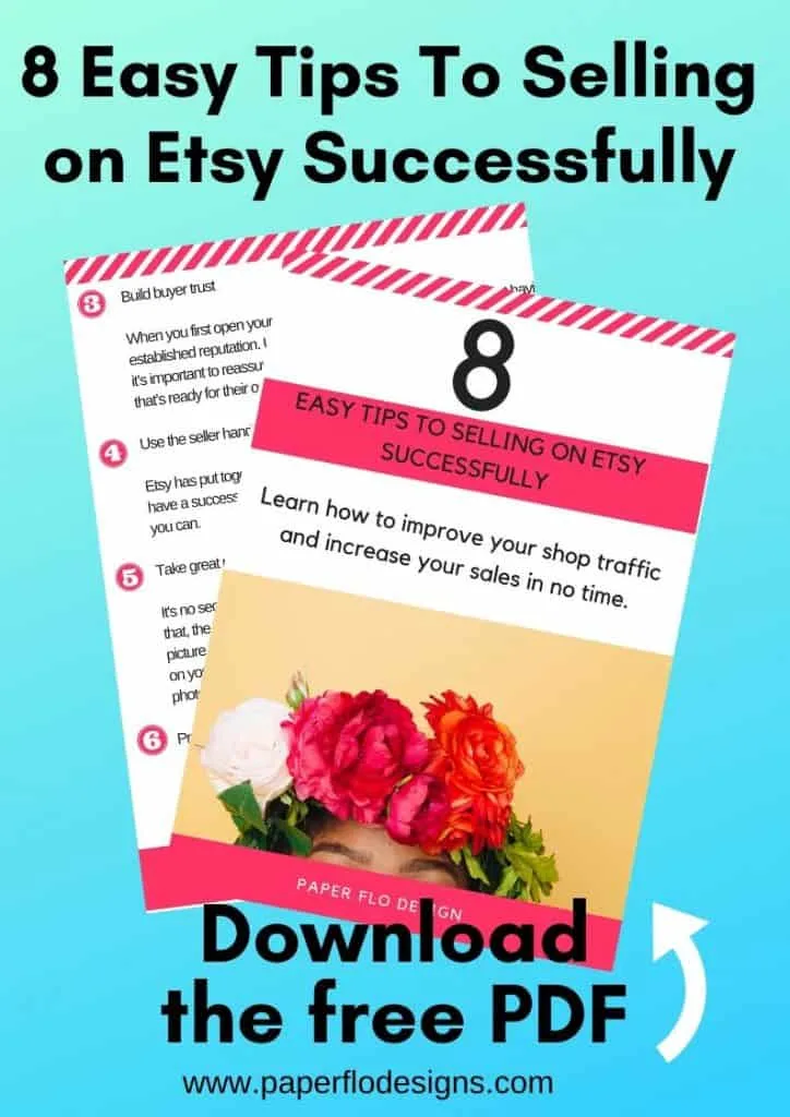 8 Easy tips to selling on Etsy