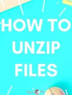 How to Unzip Files