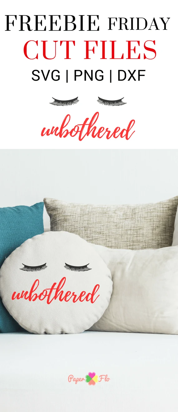 It's time for another free svg file. This week, try using this cut file on your Cricut or Silhouette to make a pillow for your craft room #paperflodesign #freesvg #freecutfiles #cricutfiles #svgfiles