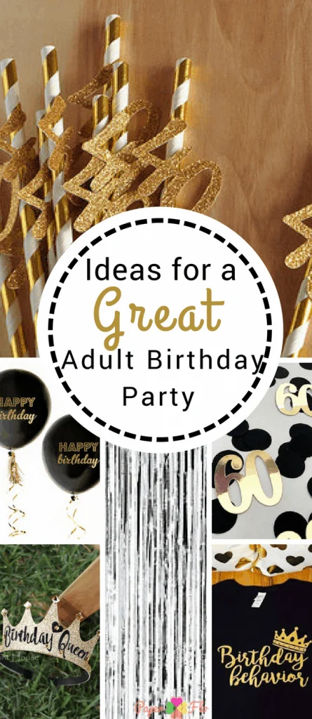 Download 10 Birthday Party Ideas For Adults Paper Flo Designs