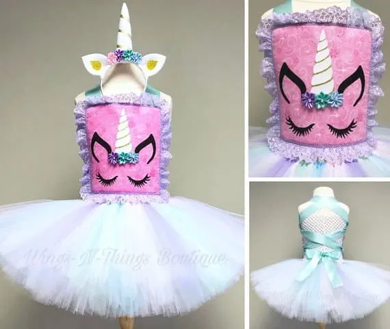 unicorn dress costume