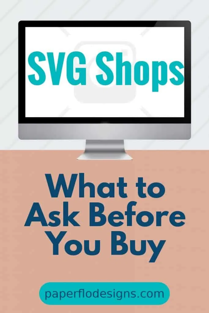 SVG shops. What ask before you buy