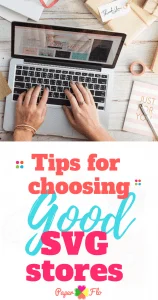 Tips for choosing good svg stores