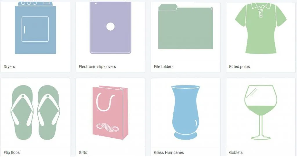 Cricut Templates - flip flops