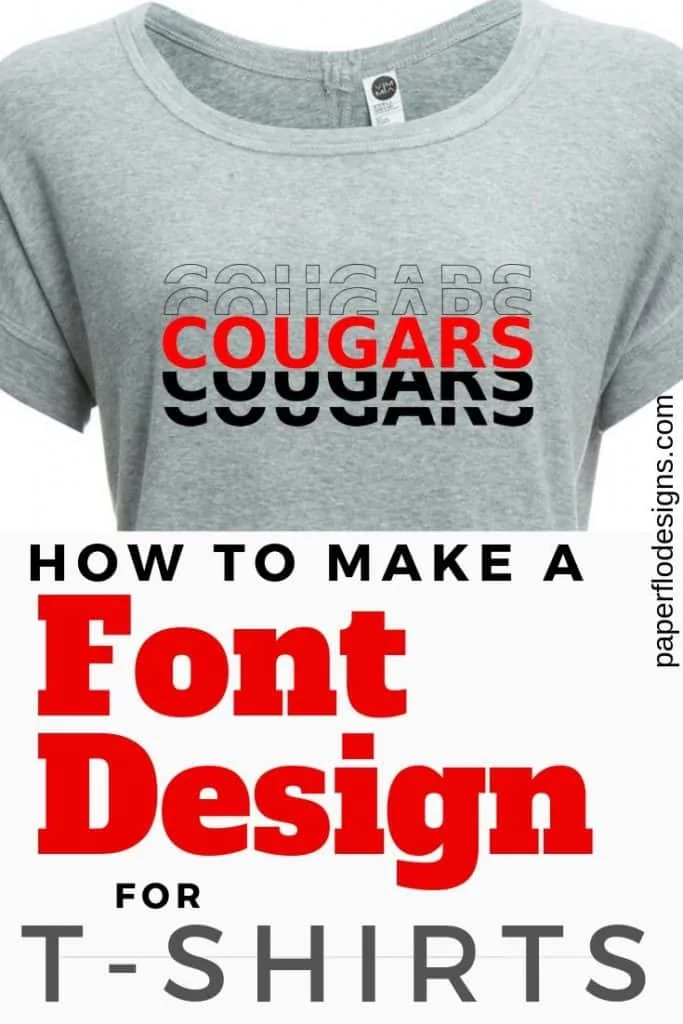 How to Make a Font Design for T-shirts