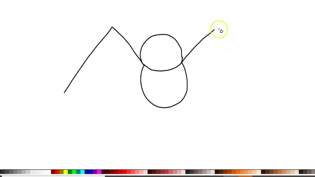 How to draw a bat. step 5