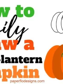 How to draw a jack o lantern pumpkin. YouTube thumb