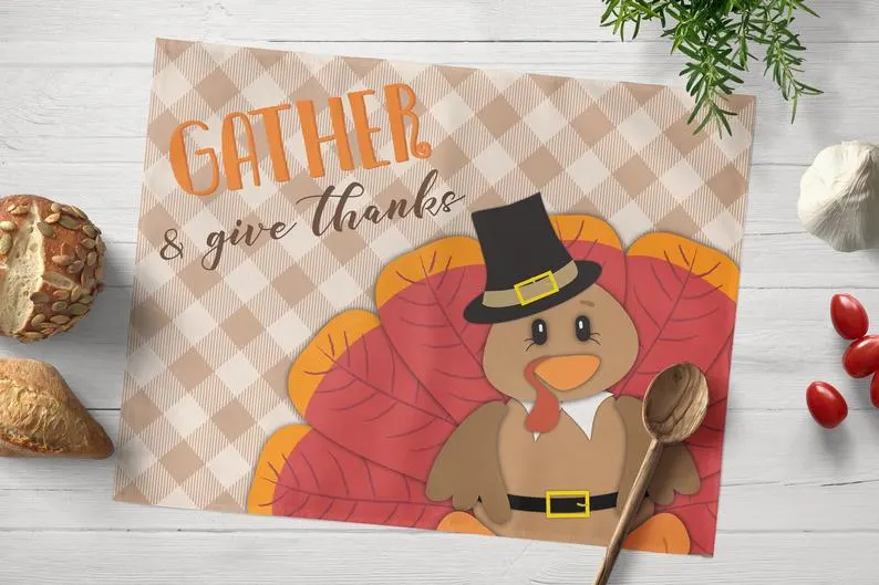turkey placemat