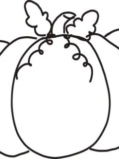 pumpkin coloring page