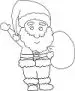 Santa Claus Drawing. step 12