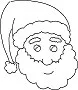 Santa Claus Drawing. step 6