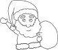 Santa Claus Drawing. step 9