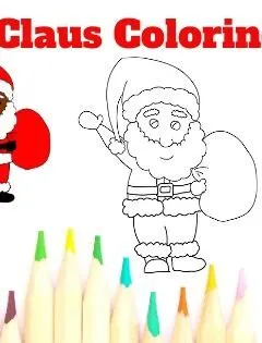 How to Color Santa Claus