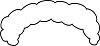 Santa Claus Hat Drawing step 1