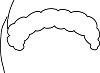 Santa Claus Hat Drawing step 2