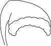 Santa Claus Hat Drawing step 3