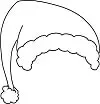 Santa Claus Hat Drawing step 4