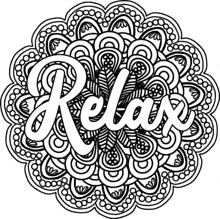 870  Relaxing Coloring Pages Online  Best HD