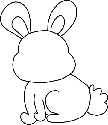 How to Draw Bunny Tail