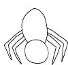 How to Draw a Spider step
