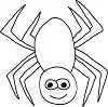 How to Draw a Spider step