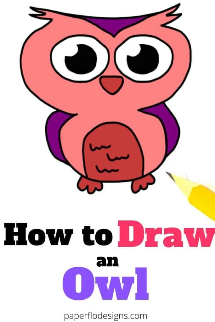 pink and purple owl