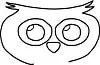 draw an owl head