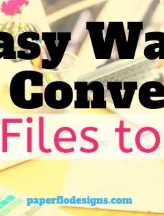 Easy Way to Convert PDF Files to SVG