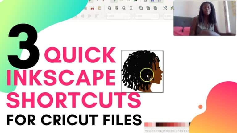 3 Quick Inkscape Shortcuts for Cricut Maker Projects