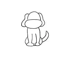 how to draw a dog