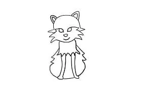 how to draw a fox