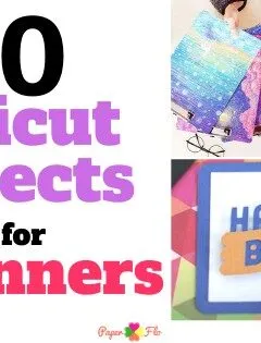 10 cricut projects perfect for beginners. pastel clipboard. keychains. gift tag