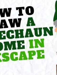 how to draw a leprechaun gnome