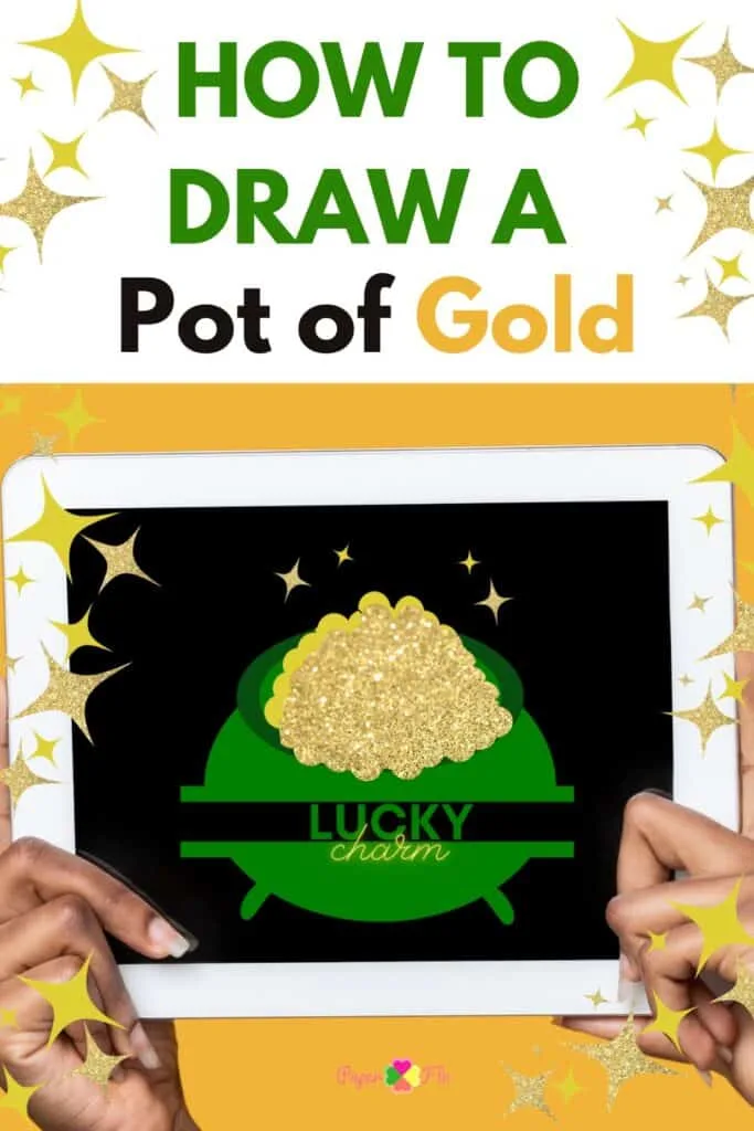 how to draw a pot of gold in Inkscape
