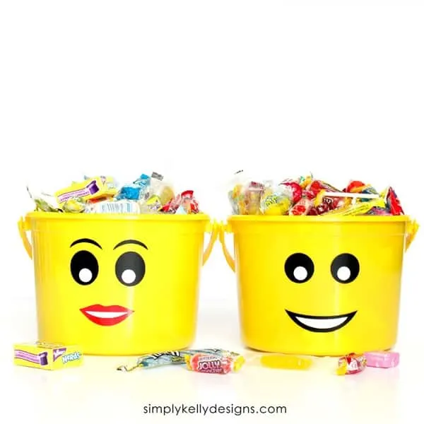 Lego Inspired Bucket