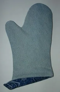  Denim Oven Mitt