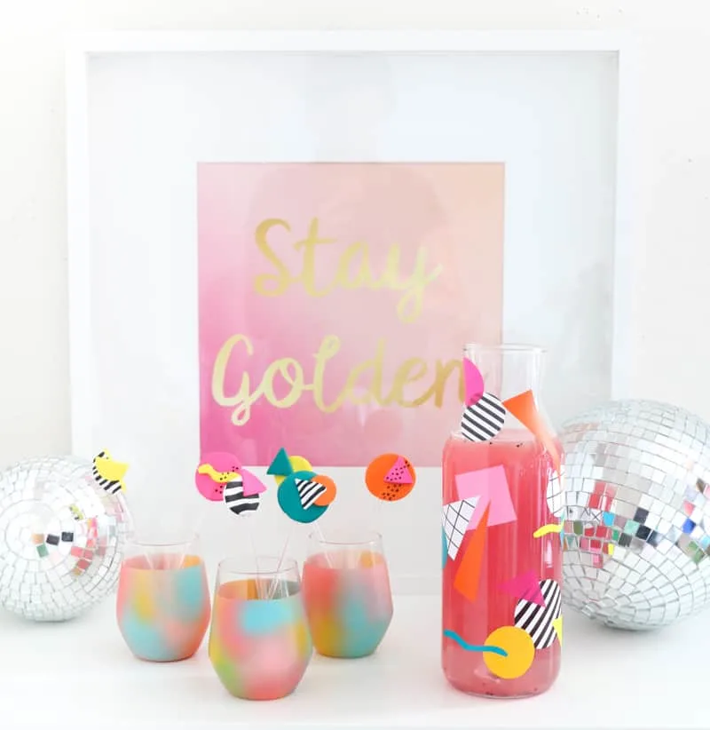 Pitcher and Drink-Stirrers