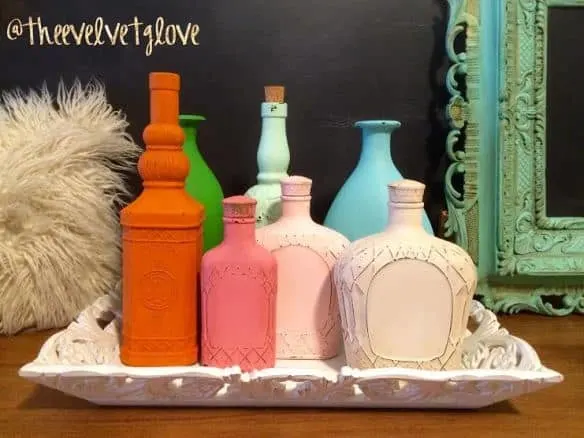  vintage heirloom bottles