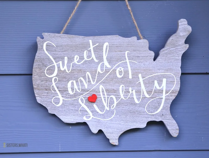 american map vinyl project