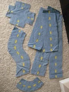  jeans car race track