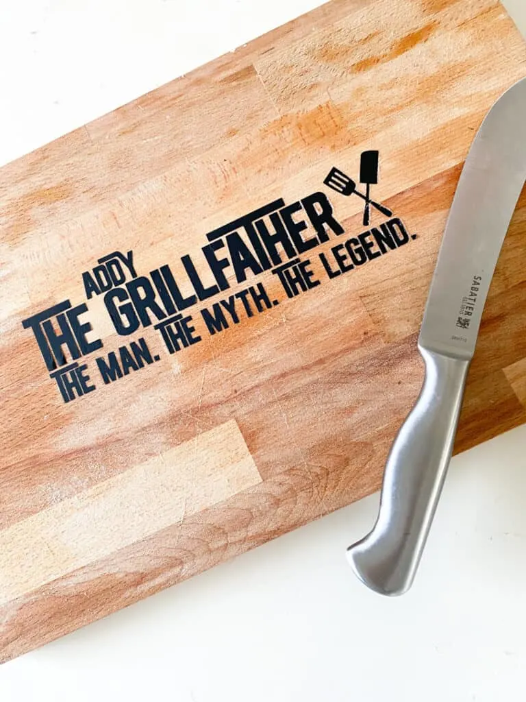 cutting board for dad