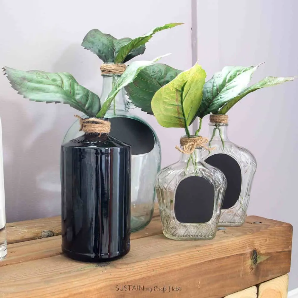  room decor bottles