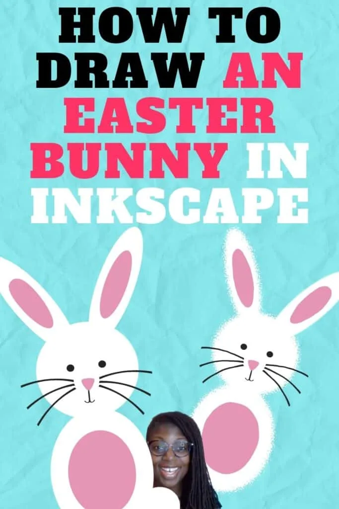 How to draw and Easter Bunny in Inkscape