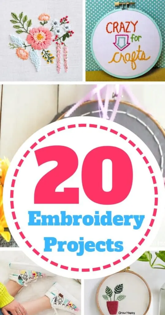 20 Embroidery crafts