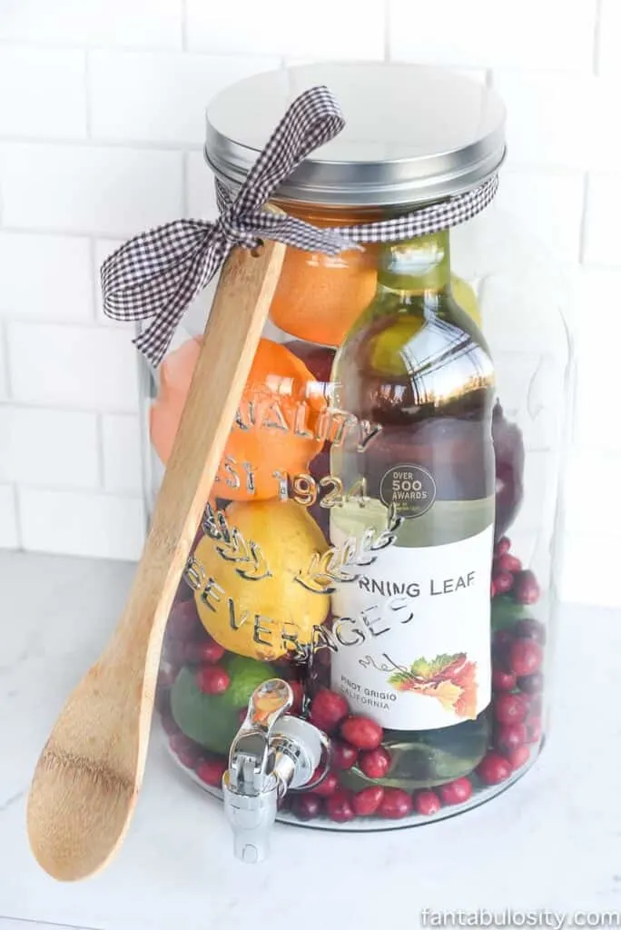 Sangria dispenser kit
