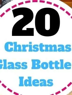 Christmas Glass Bottle Ideas