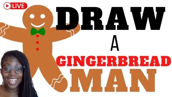 Draw a Gingerbread man in inkscape