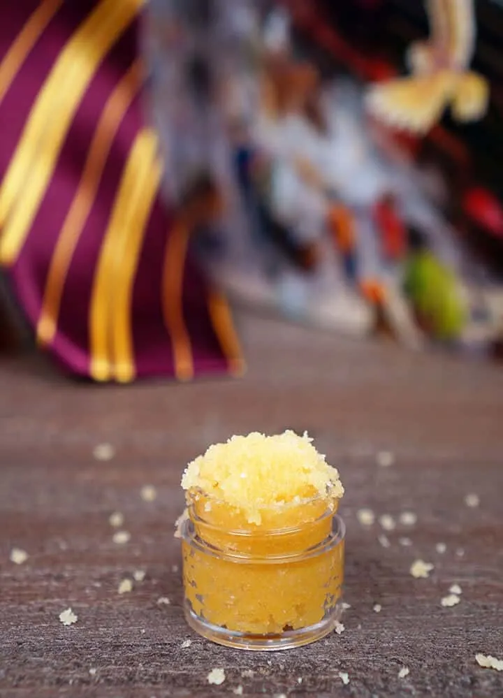Sugar scrub for lips from Harry Potter